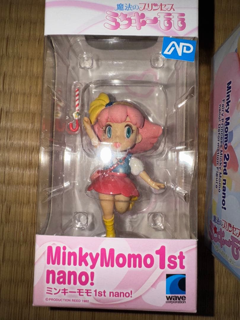 ミンキーモモ　1st 2nd nano フィギュア