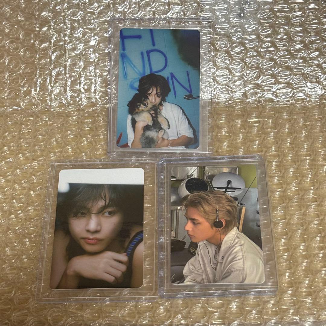 BTS V layover JPFC ラキドロ トレカ 3枚 テテ テヒョン ①