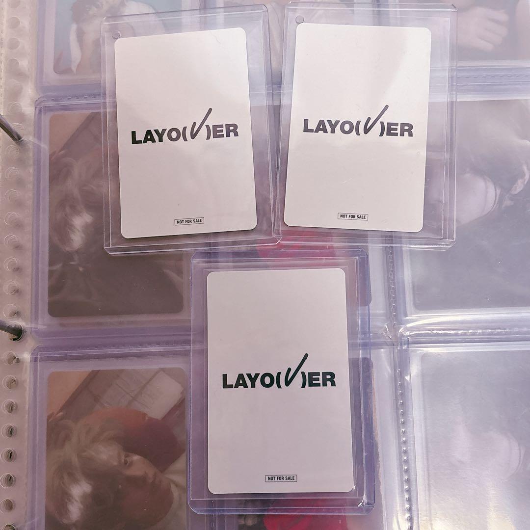 BTS V layover JPFC ラキドロ トレカ 3枚 テテ テヒョン ①