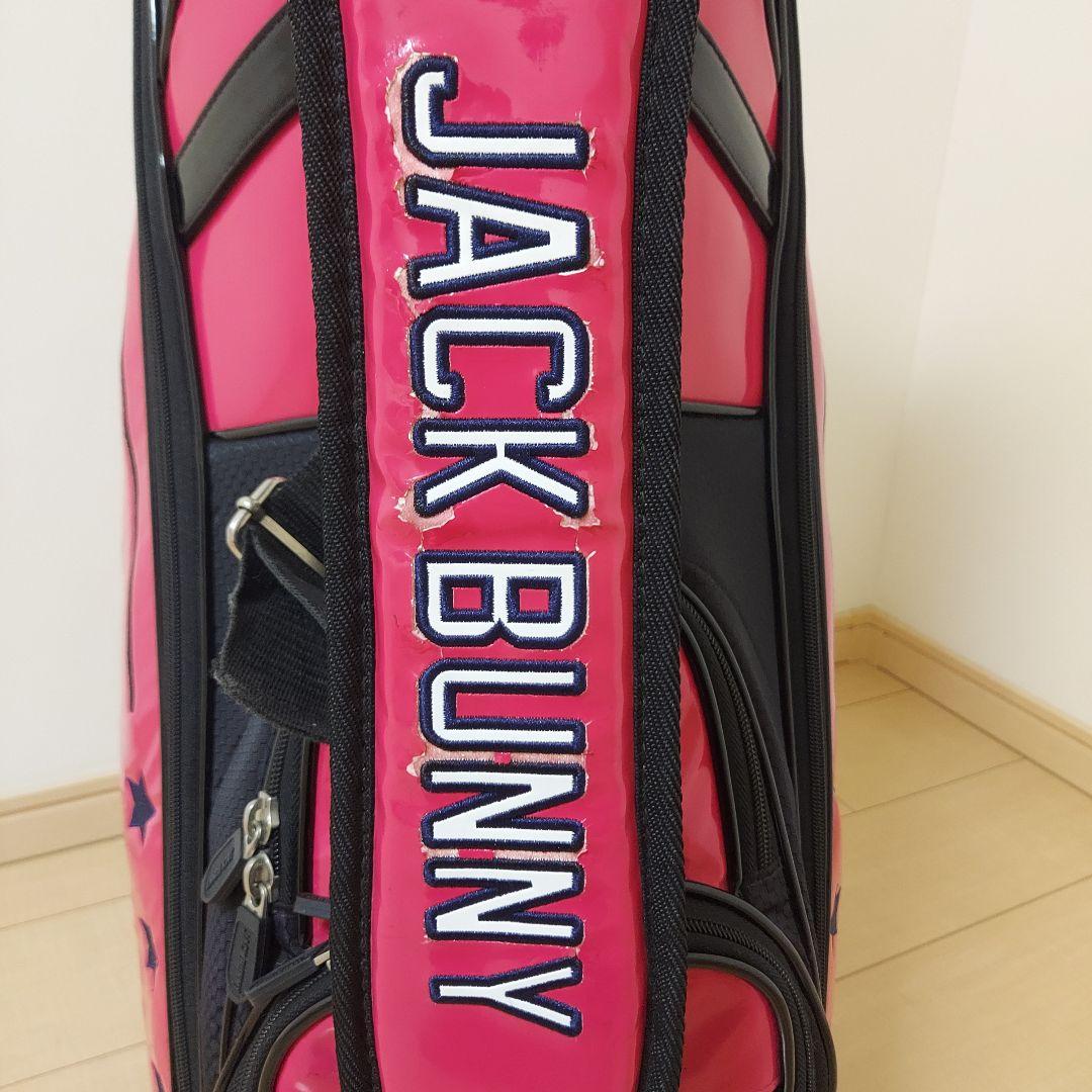 JACK BUNNY!! ジャックバニー キャディバック エナメル ※訳あり