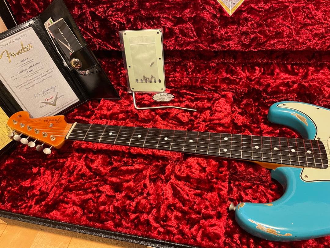 Fender C/S 60 Strat Heavy Relic 超軽量 ワケアリ