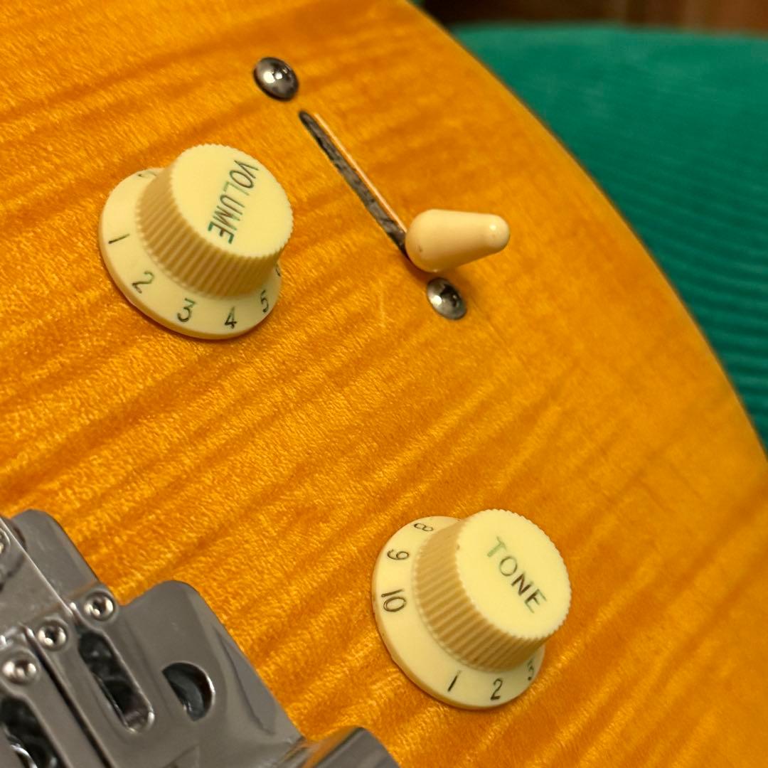 ギター Sterling by Music Man AX3FM Trans Gold