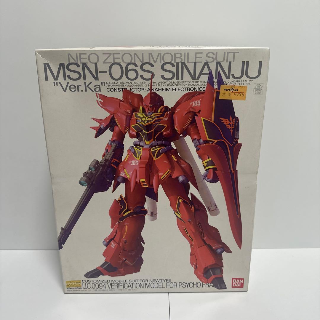 MG 1/100 MSN-06S シナンジュVer.Ka 未組み立て品
