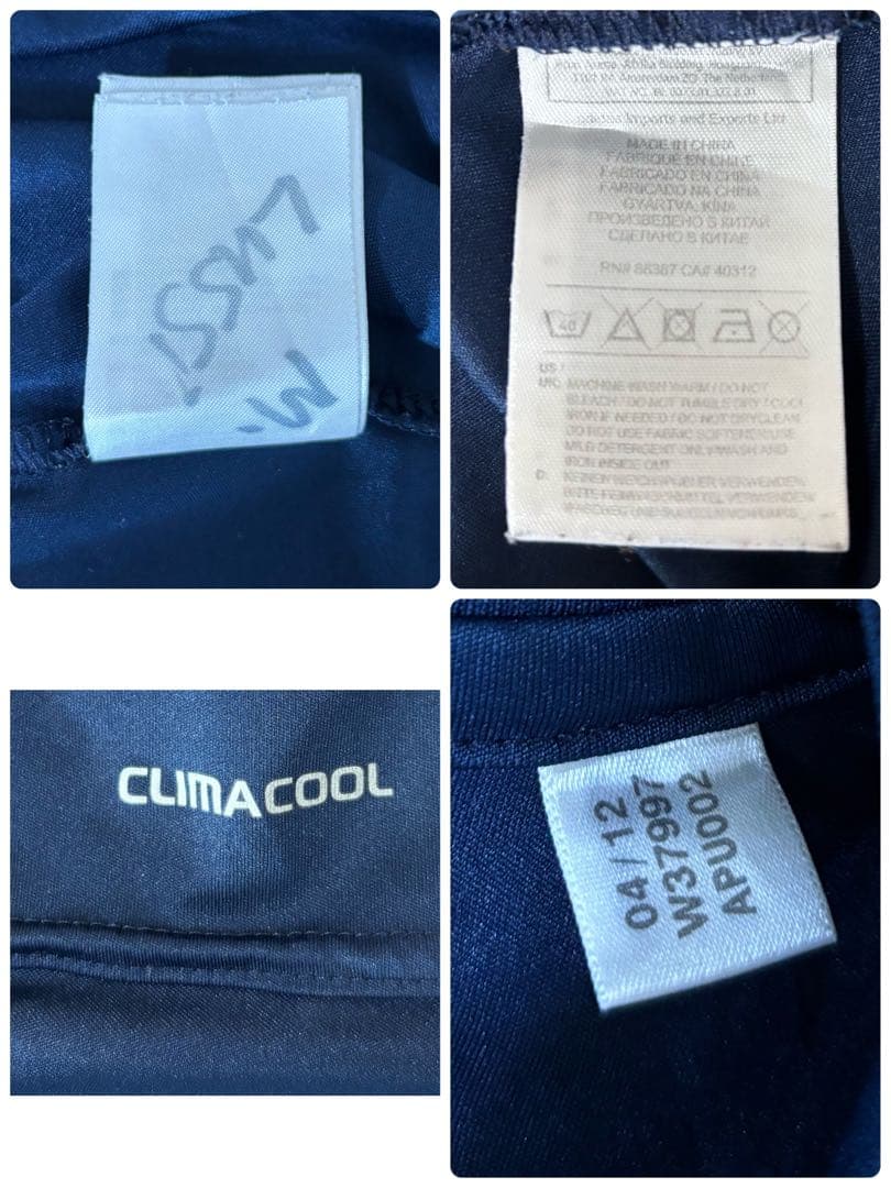 adidas CHELSEA チェルシー　刺繍ロゴ　サッカーシャツ　ユニフォーム