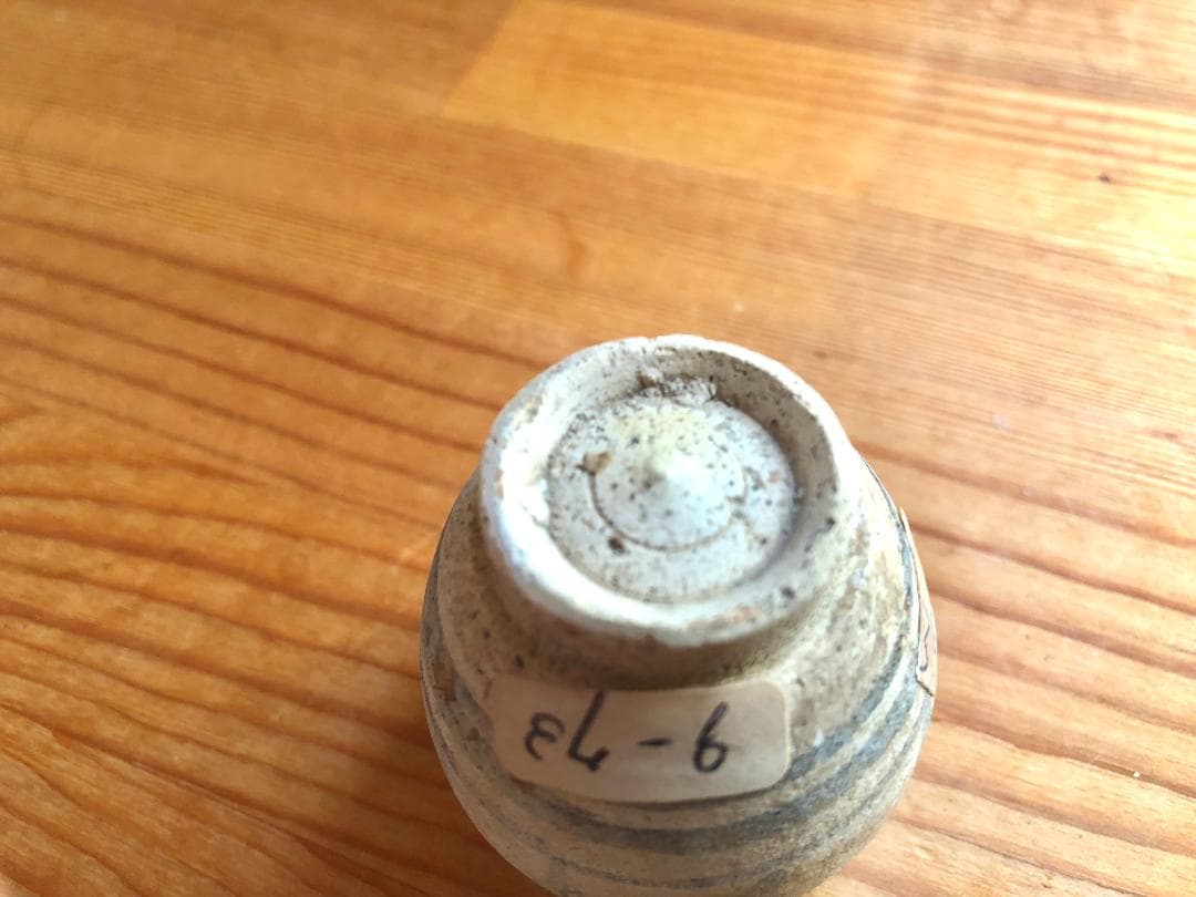 【タイ・骨董】宋胡録（スンコロク）鉄絵 小壺（1301年~1600年）