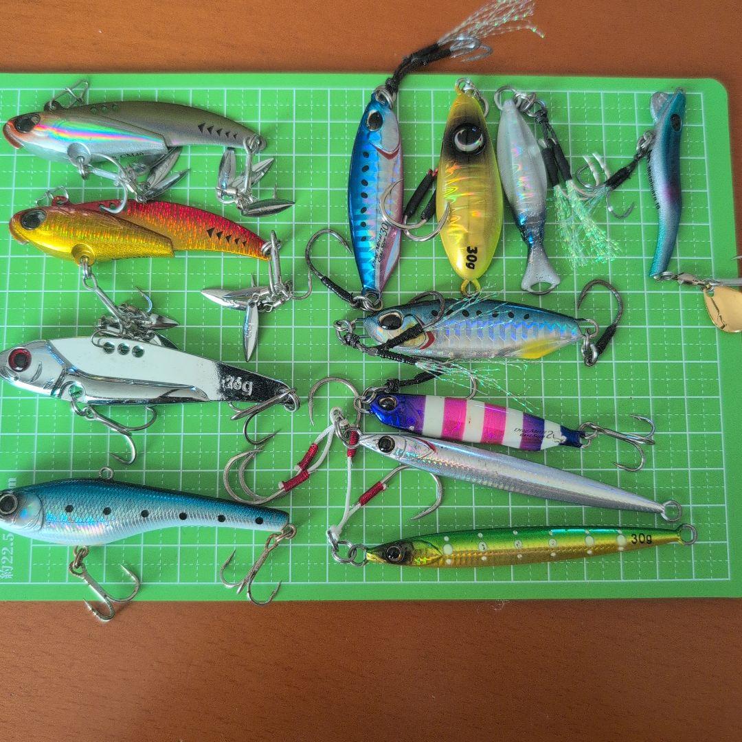 メタルジグ、メタルバイブまとめ売り