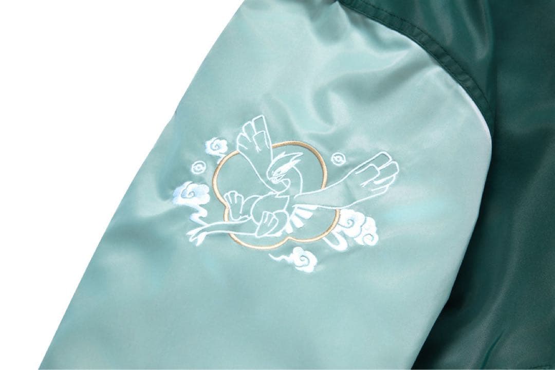 【韓国限定】ポケモン ピカチュウ ルギア ホウオウ スカジャン 伝統エディション