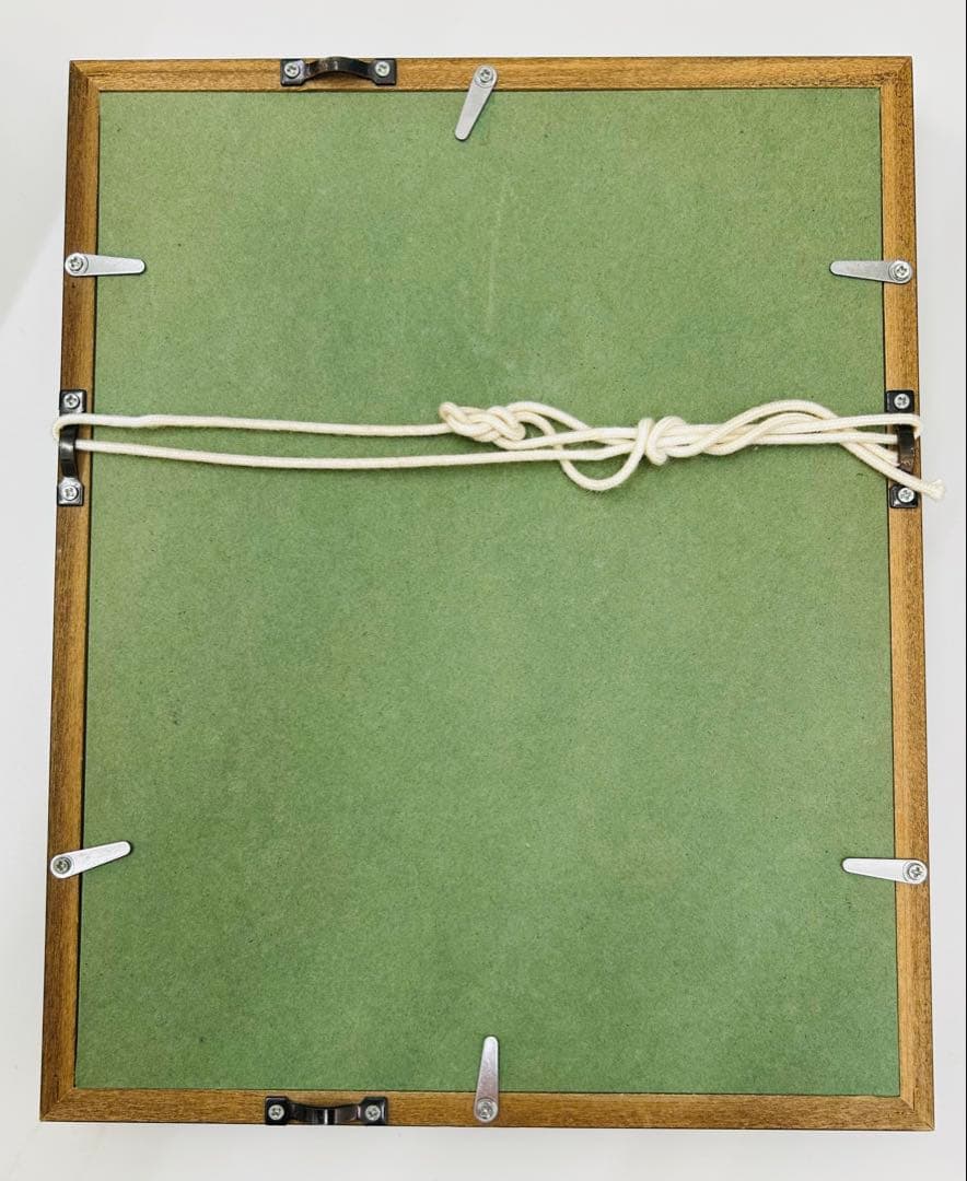 志摩欣哉「朱不ニと六地蔵」シルクスクリーン