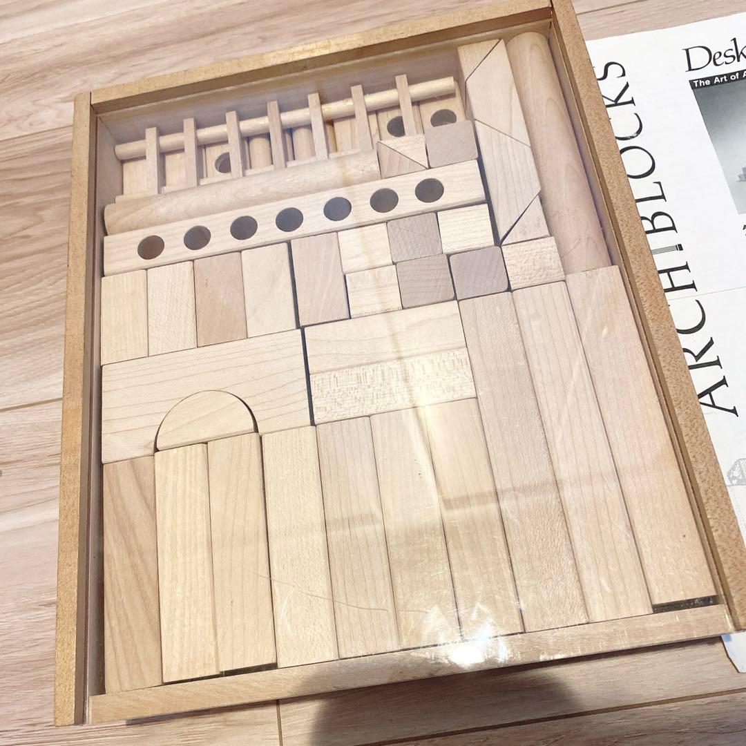 入手困難 廃盤品 積み木 archiblock desktop ミニチュア
