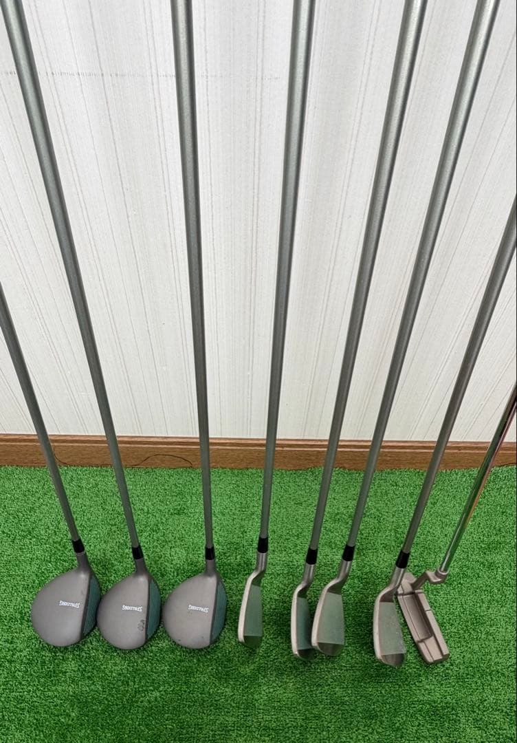 SPALDING　キッズ　ジュニア　レディース　初心者　8本セット　バック