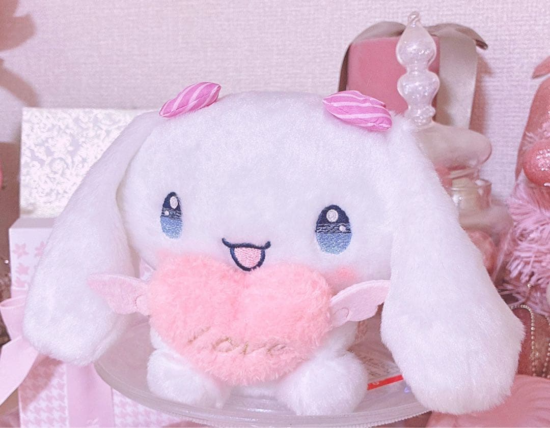 レア♡希少♡シナモロール♡サンリオ♡昭和レトロ♡sanrio♡ぬいぐるみ♡ピンク