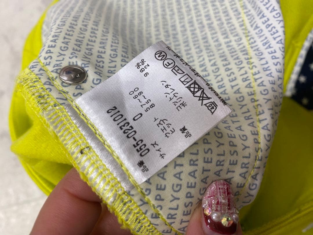 パーリーゲイツ新品タグ付きパンツ　size0