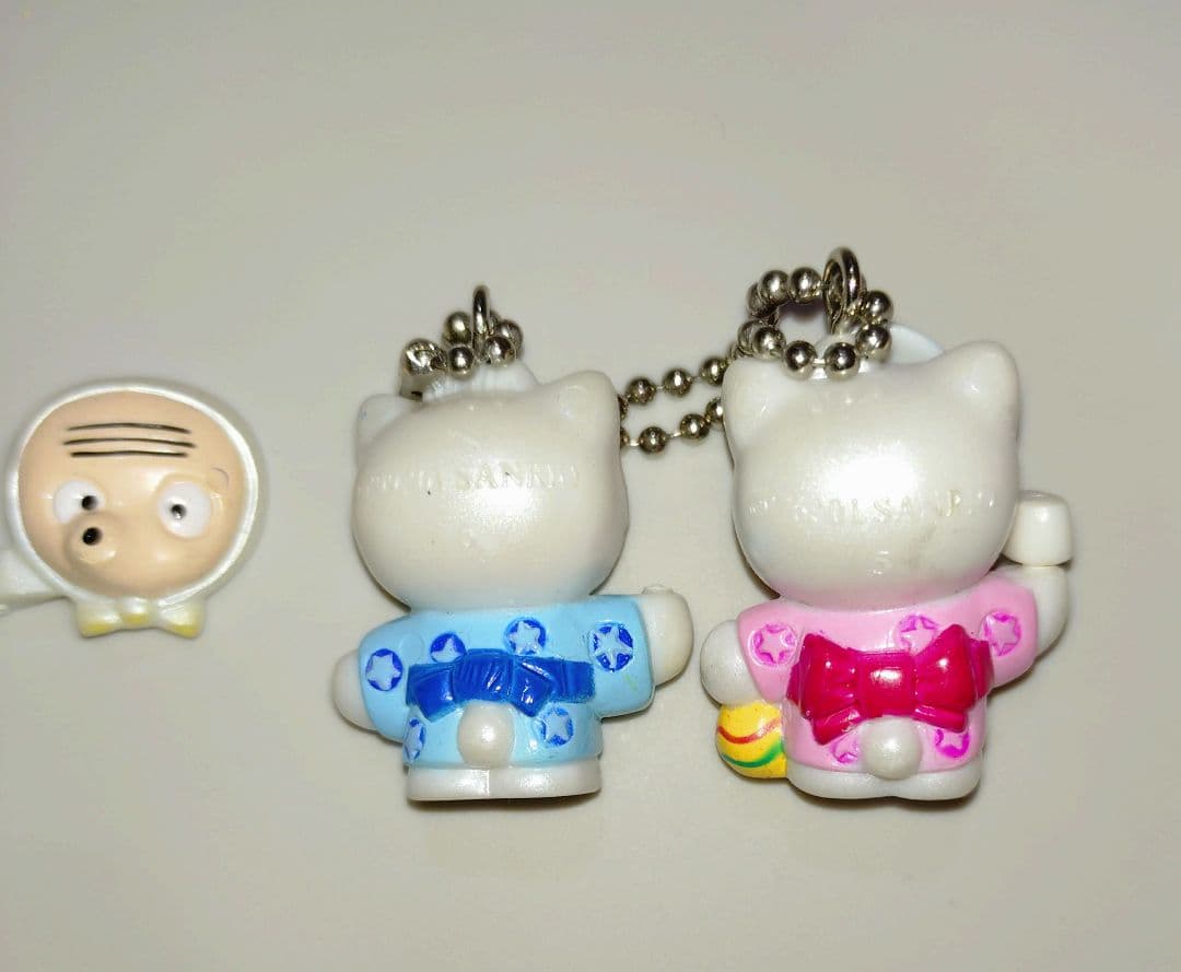 昭和 レトロ 非売品　キティちゃん マスコット 当時物　コレクター