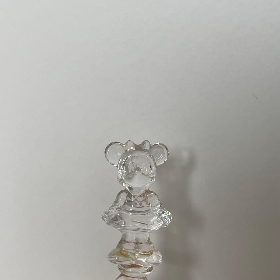 【豪華3点】シンデレラの靴＋小さなミッキー&ミニーのドアベル　ガラス製ディズニー