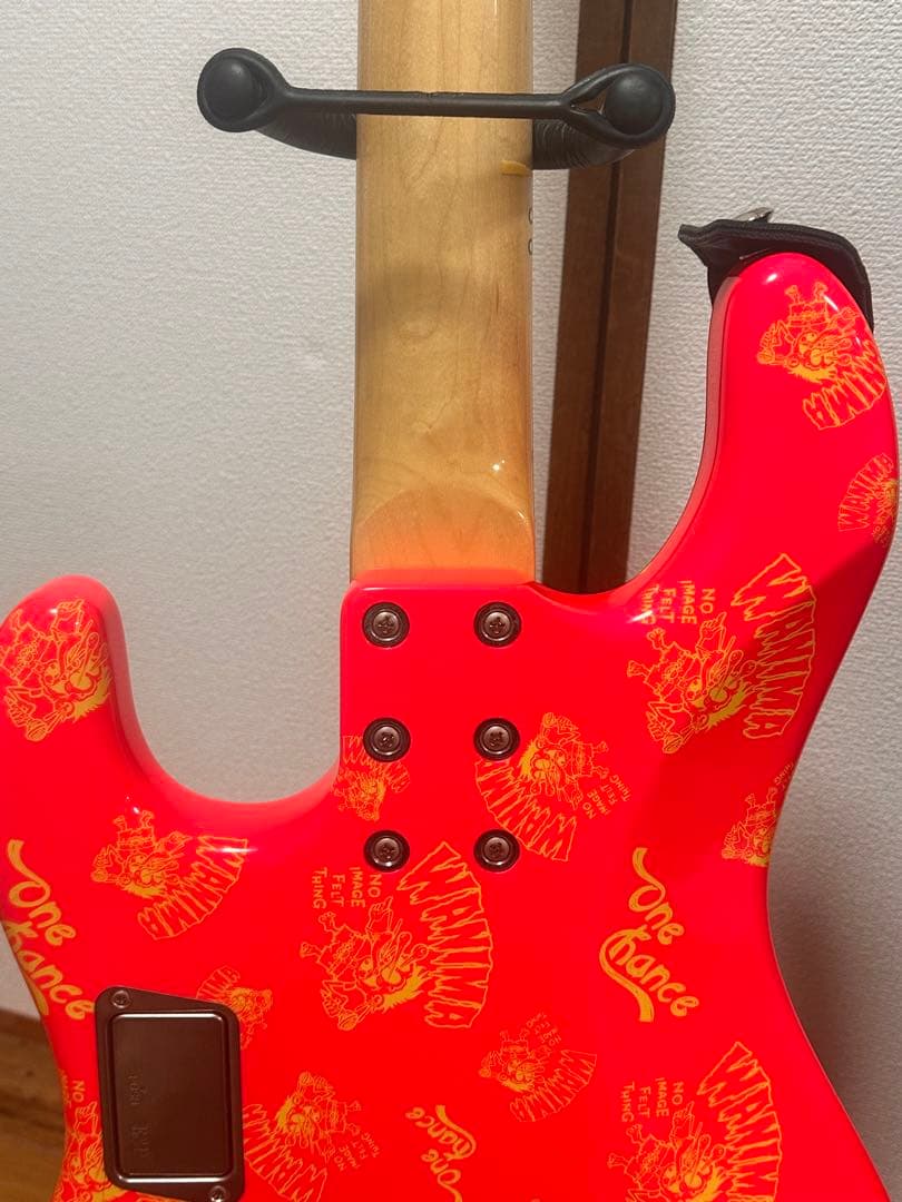 EDWARDS(エドワーズ)E-助平PINKWANIMAKENTAエレキベース