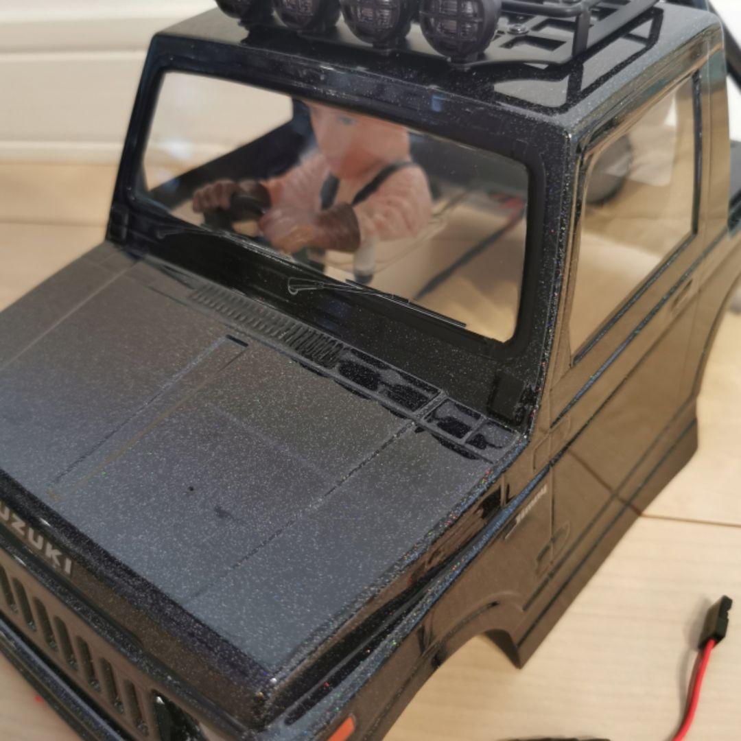 浜*風様 ジムニー ラジコン ボディ LED16 タミヤ WR-02 ワイルドウ