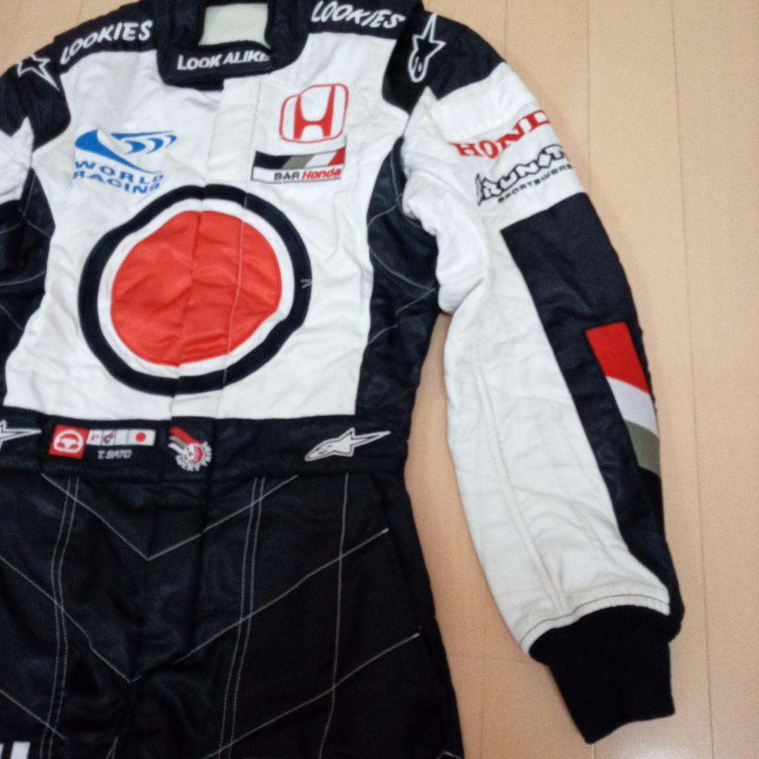 supermichiharuさん専用 佐藤琢磨使用　レーシングスーツ