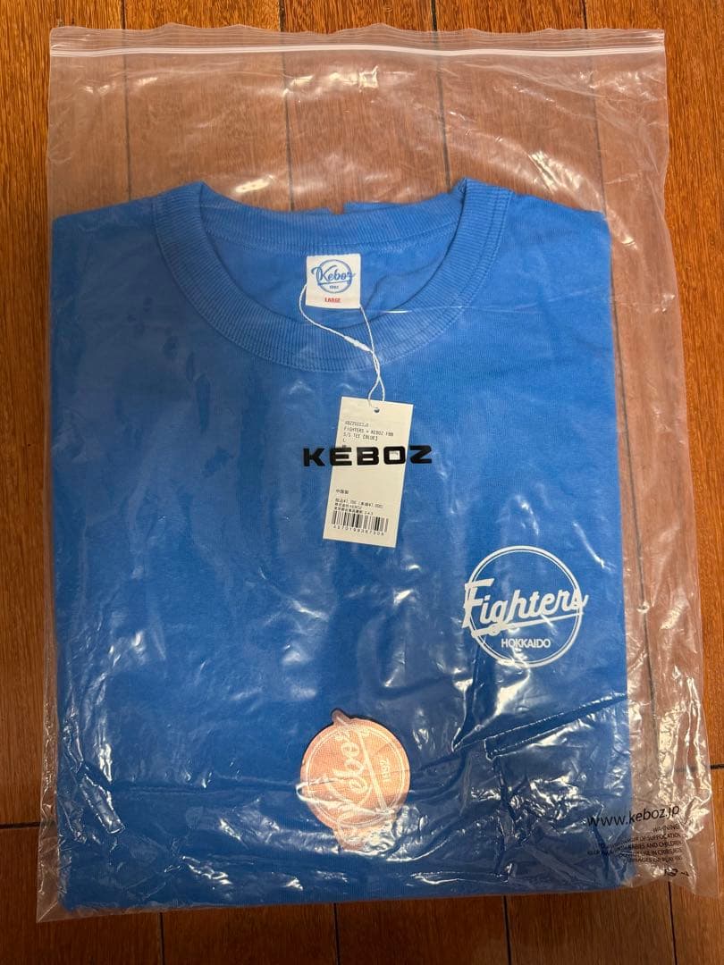 KEBOZ ファイターズ FBB S/S TEE Tシャツ ブルー L