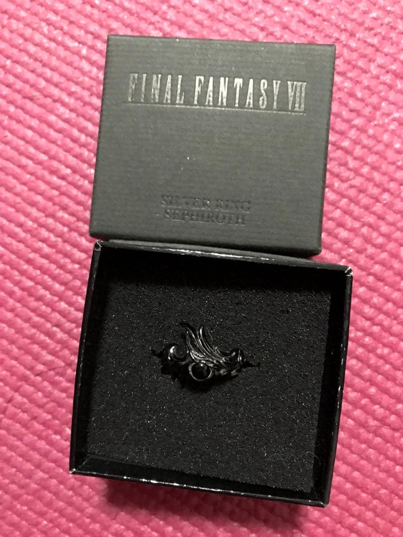 FFVII ブラックシルバーリング＜Sephiroth＞ 13号