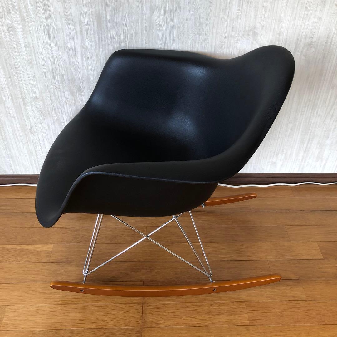 イームズ リラックスロッキングチェアリプロダクト　ブラック
