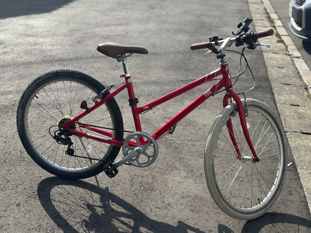 FIAT クロスバイク レッド