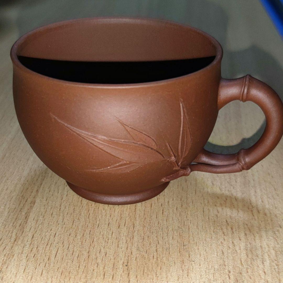 ■1月31日終了■【新年10%OFF❤️】中国美術品 　中国宜興紫砂珈琲カップ