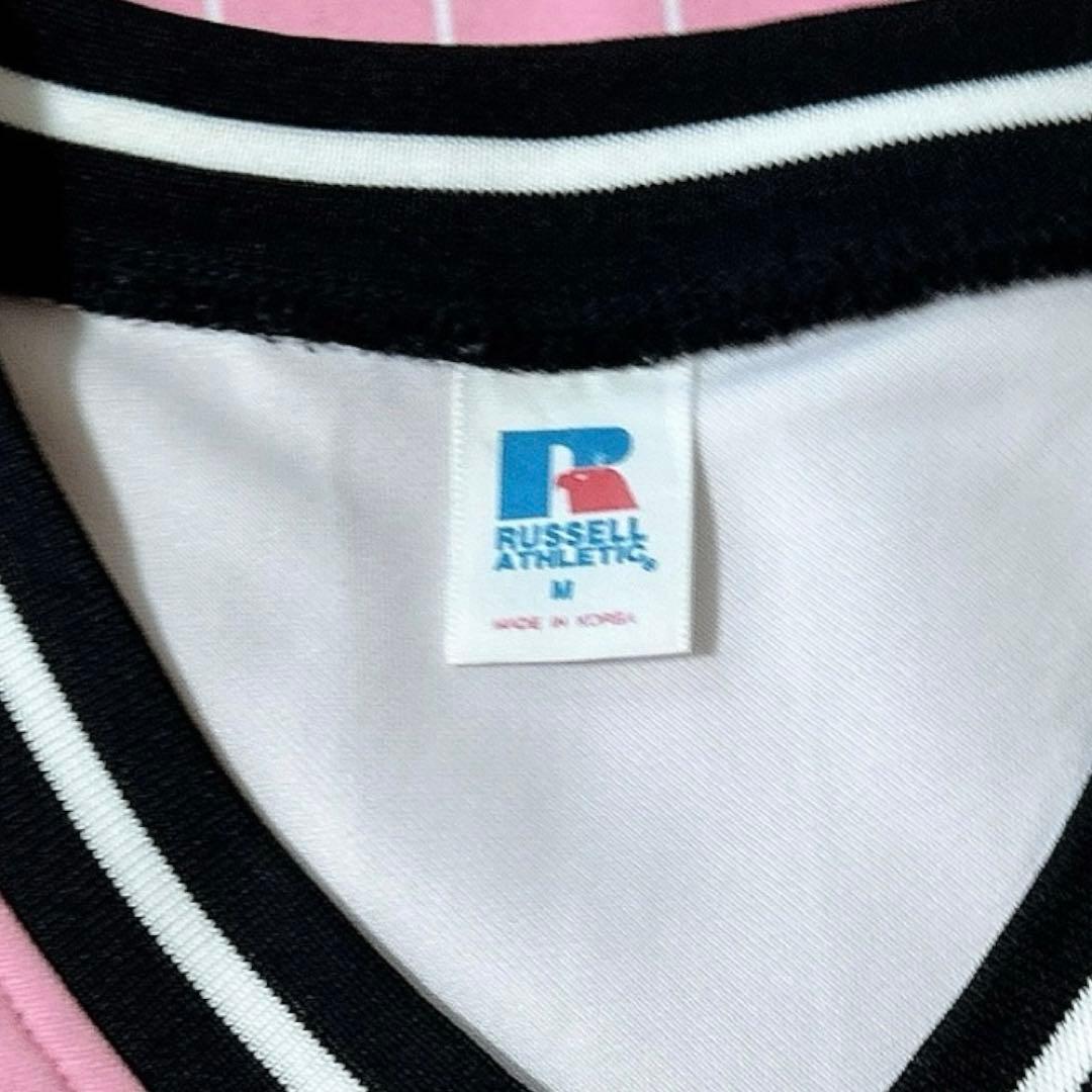 RussellAthletic ニューヨークヤンキース ユニフォーム ピンク M