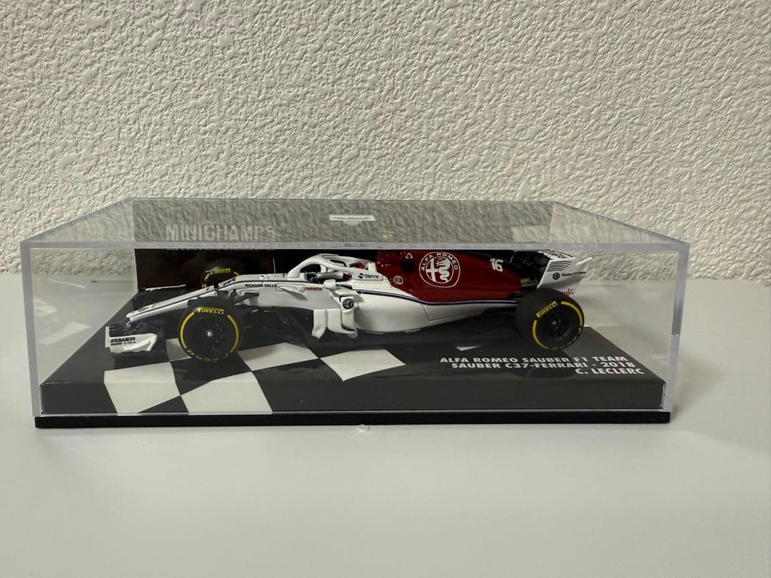 ミニチャンプス1/43 ザウバー C37 2018 シャルル・ルクレール