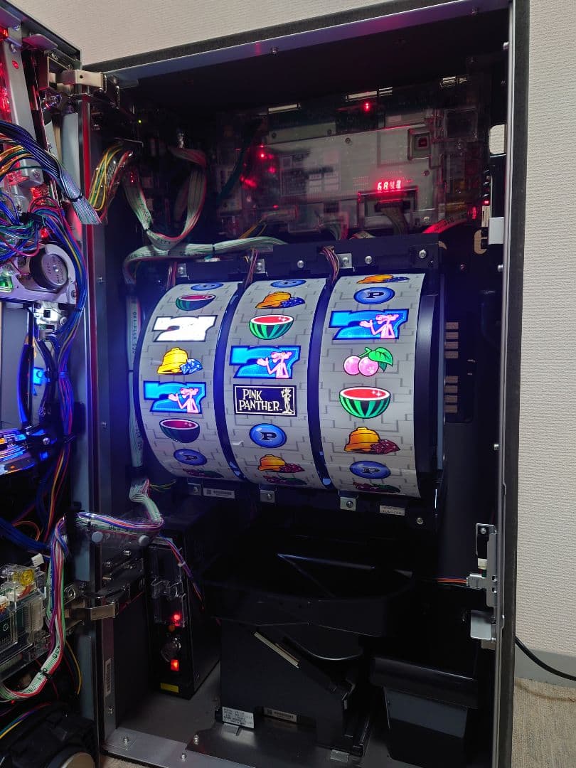 パチスロ実機　山佐『ピンクパンサーSP』　不要機付　直接引取or西濃運輸支店留め