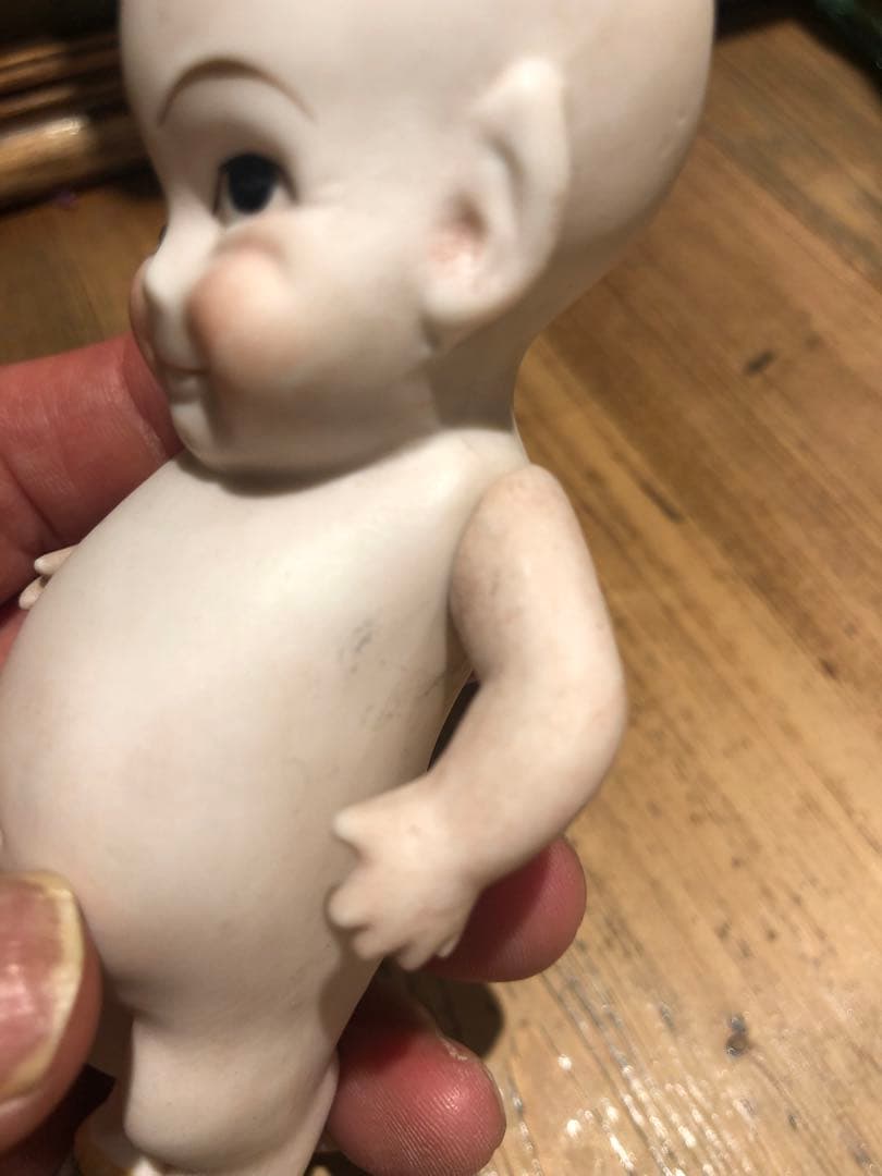 ビンテージ　デビル 悪魔　キューピー　アンティーク　ビスクドール　ローズオニール