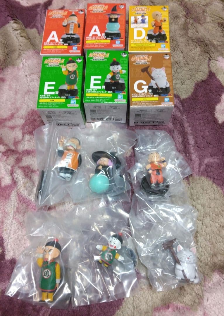 一番くじドラゴンボールASSEMBLE COLLECTION 6体セット