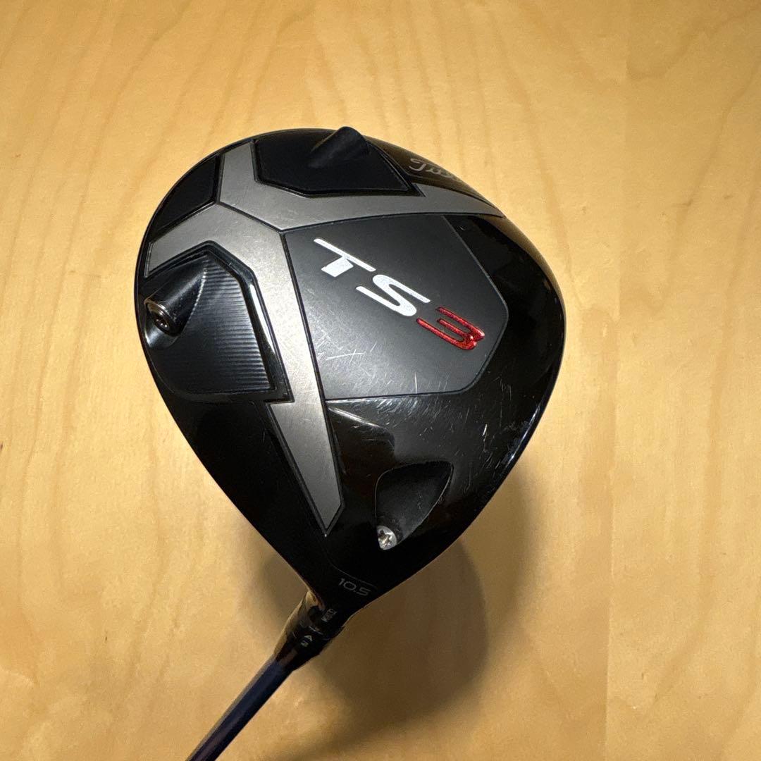 タイトリストTS3 ドライバー＆4番ウッド２本セット