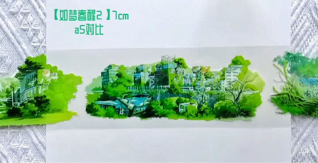 【8467】海外　マステ　4.68m巻売り　PETマスキングテープ