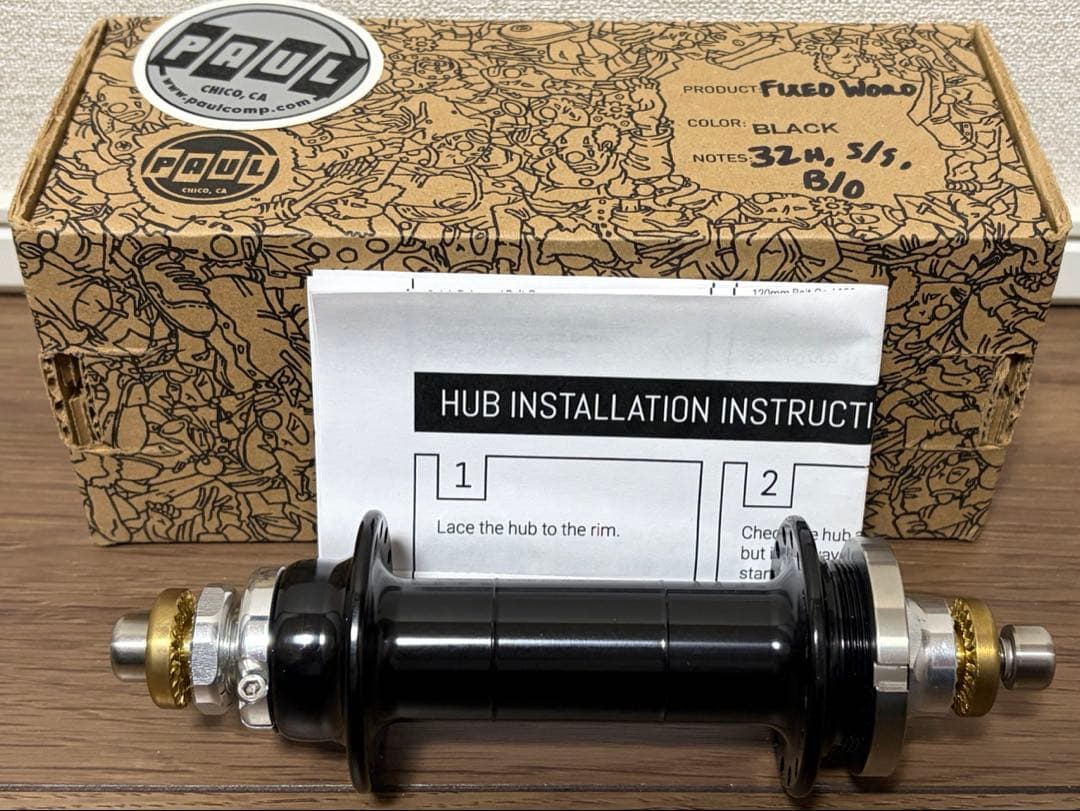 Paul Component 固定ギア用ハブ 135mm