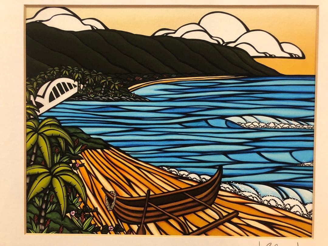 ヘザーブラウン 絵画 アート u-ske ポストカード 木製フレーム付き まとめ