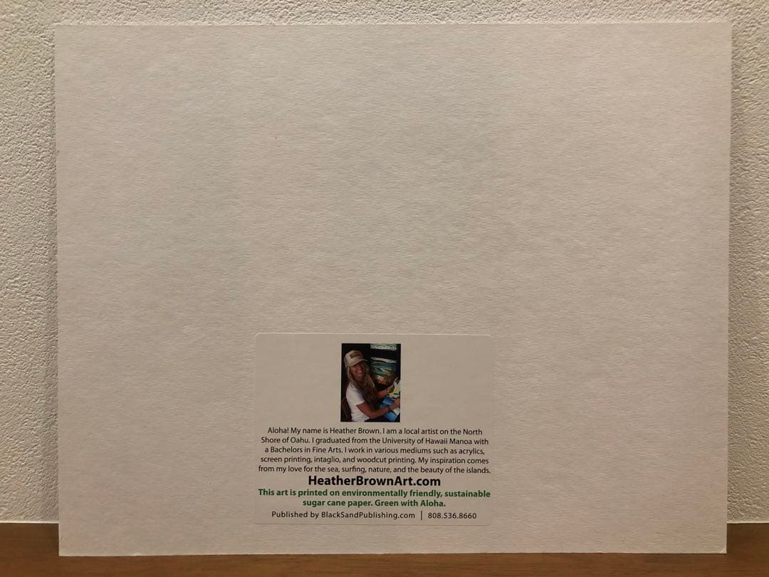 ヘザーブラウン 絵画 アート u-ske ポストカード 木製フレーム付き まとめ