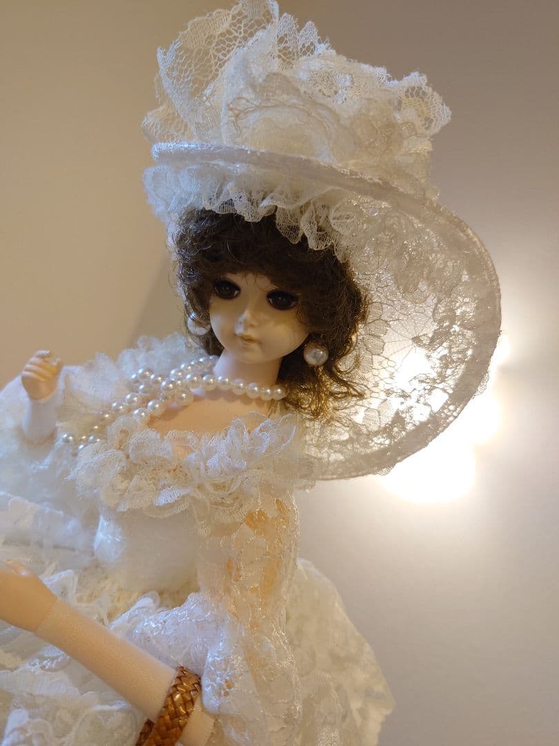 アンティークドール 花嫁衣装 ウェディングドレス 結婚式