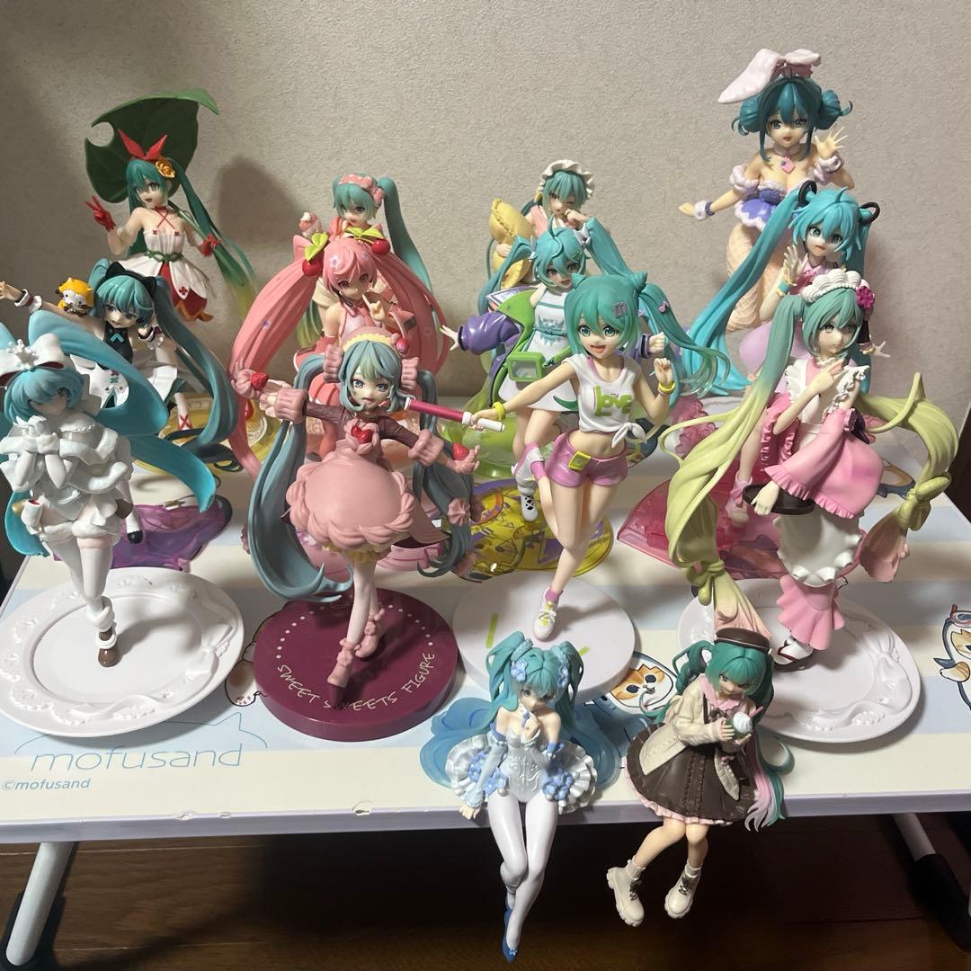 初音ミクフィギュア プライズ品 14点セット