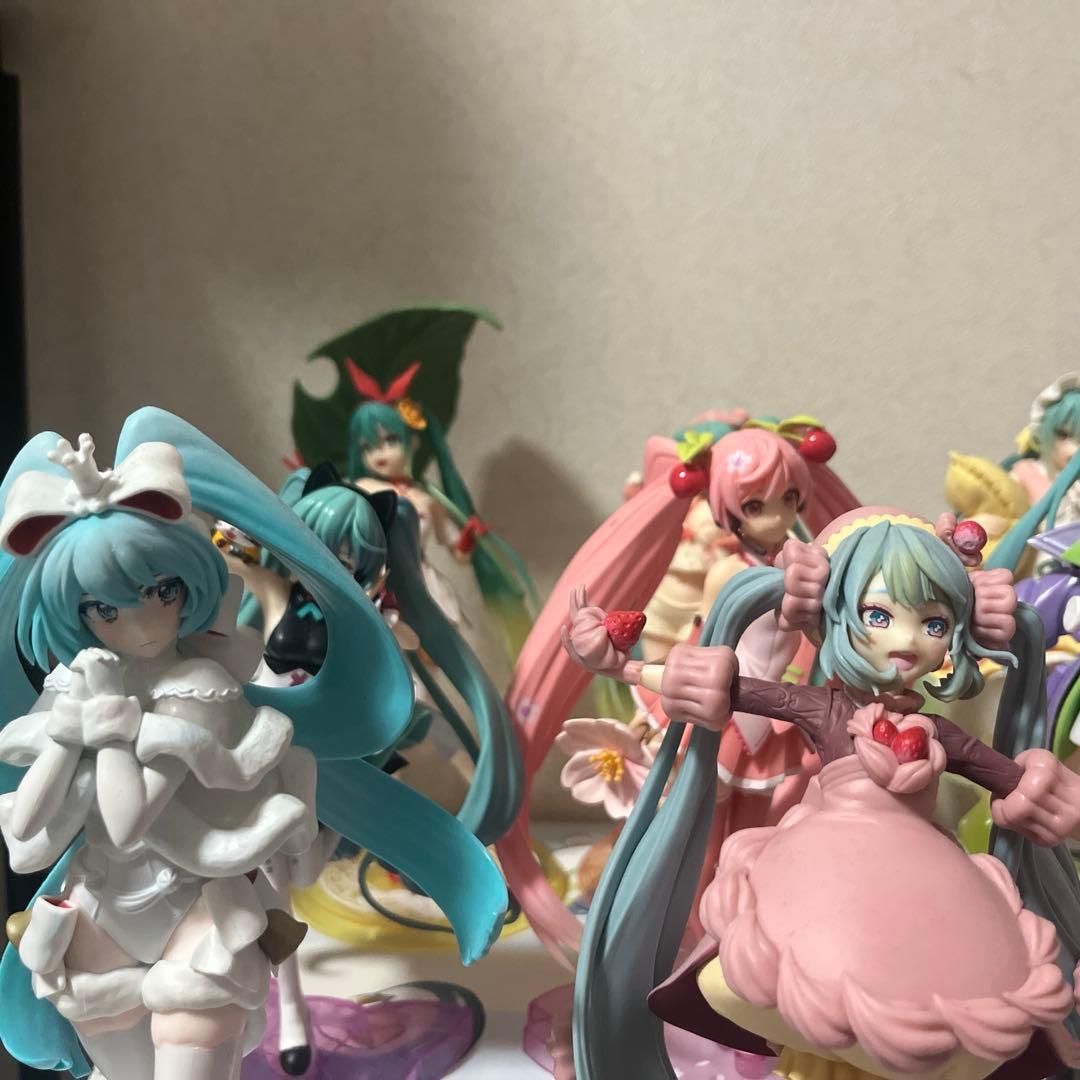 初音ミクフィギュア プライズ品 14点セット