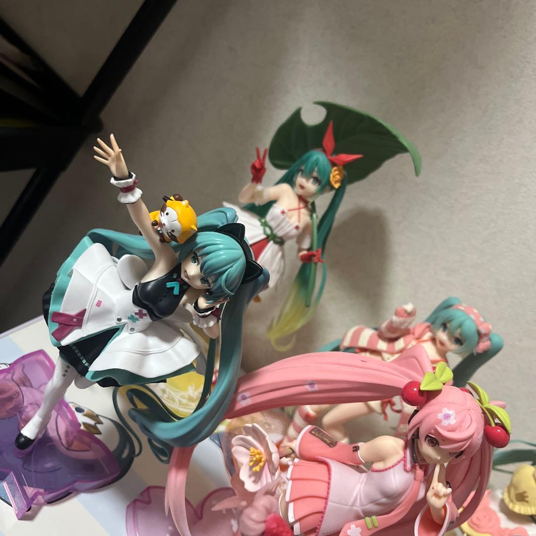 初音ミクフィギュア プライズ品 14点セット