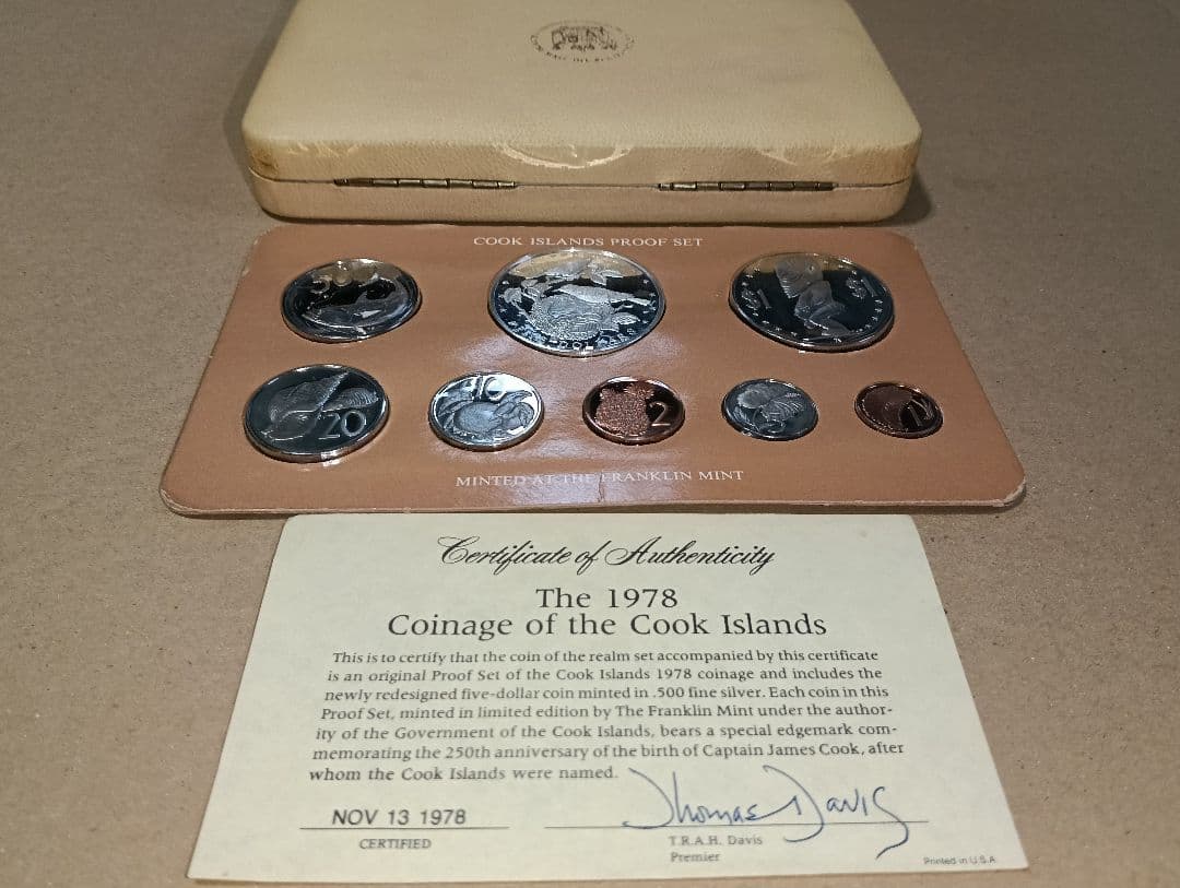 【超希少】　キャプテン・ジェームズ・クック生誕250周年記念プルーフセット