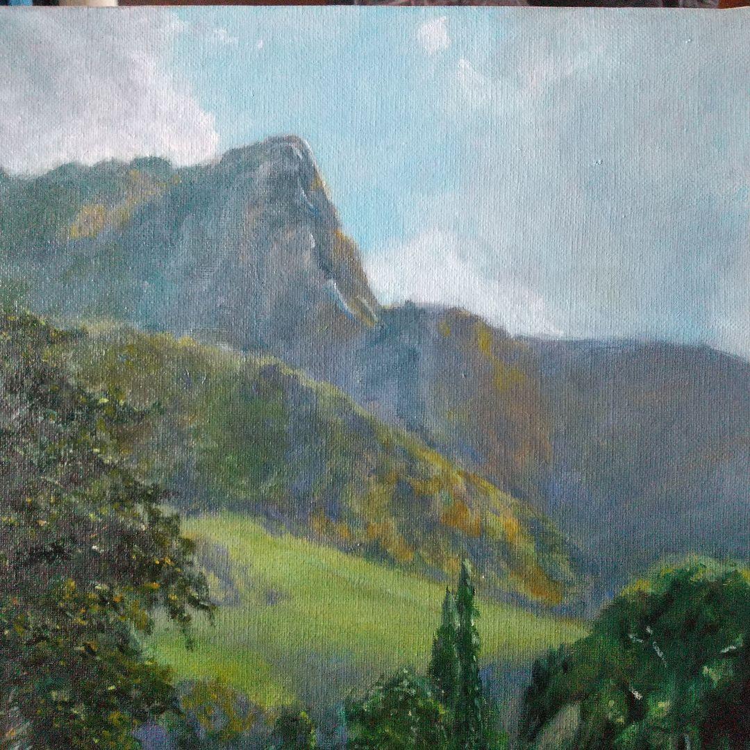 風景画#2 油彩画 10号 F10 油絵