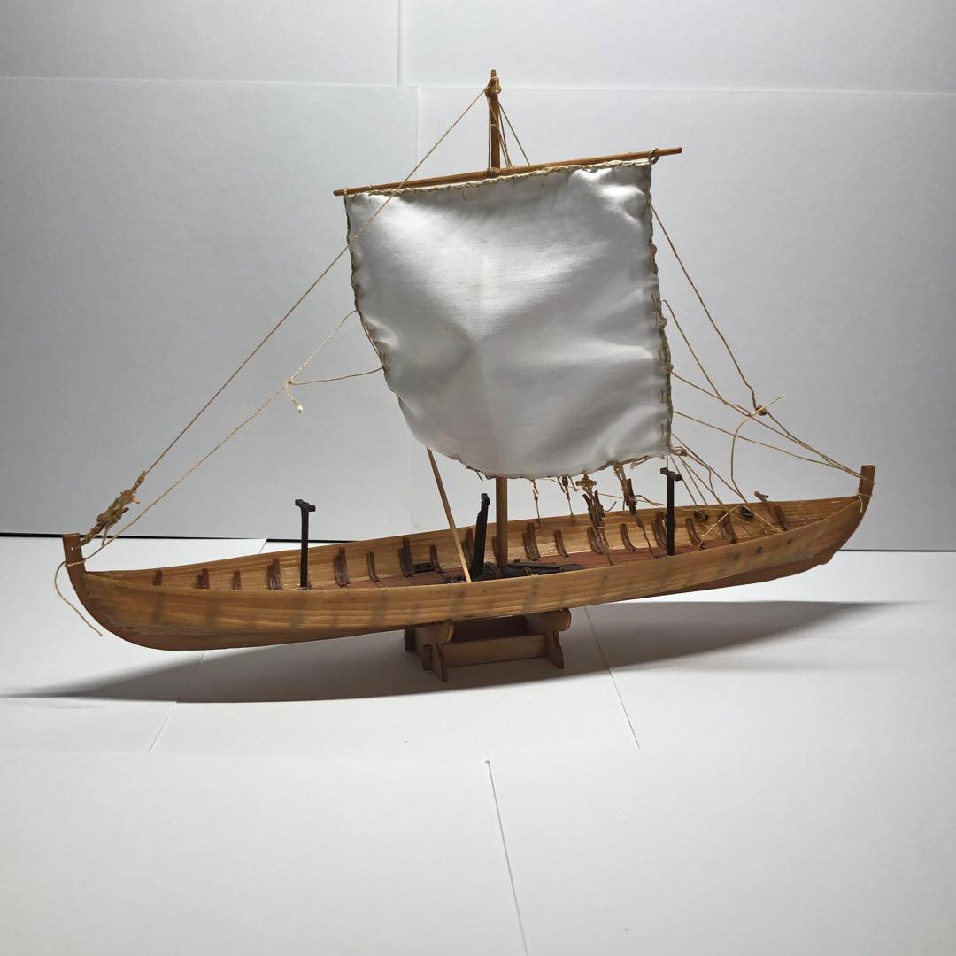 ヴァイキング　ゴクスタ船　帆船模型　完成品