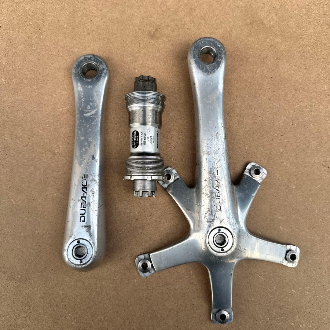 DURA-ACE fc7710 njs クランクセット ピストバイク