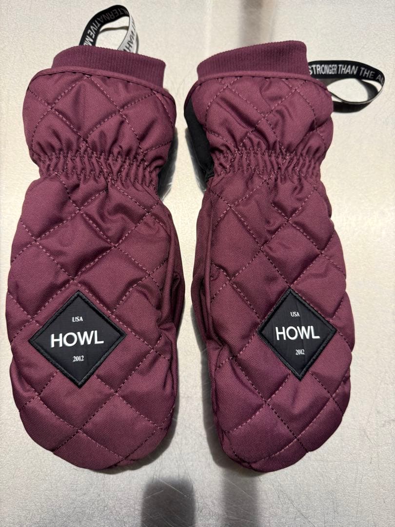 HOWL パープル ミトン 2024-25モデル　Ｌサイズ