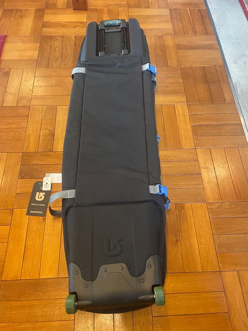 Burton ボードケース 156cmホイール付き グレー/ブラック美中古