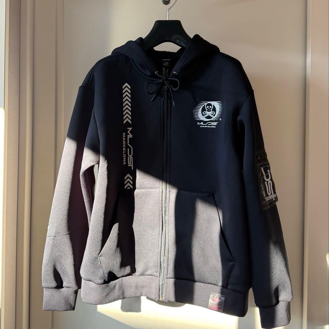 美品 ★ MARK&LONA DST スウェット パーカー マーク&ロナ 黒