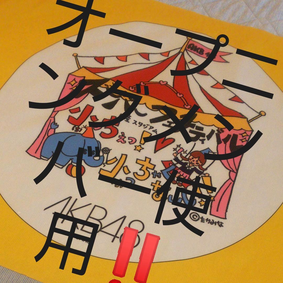 AKB48 スーパーフェスティバル 日産スタジアム メンバー使用フラッグ 希少