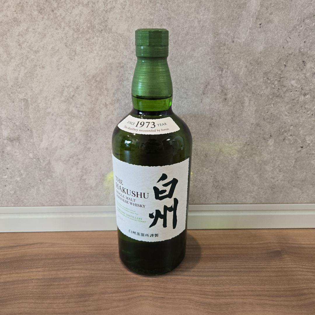 サントリー　白州 シングルモルトウイスキー 700ml　1本　新品未開封箱入り