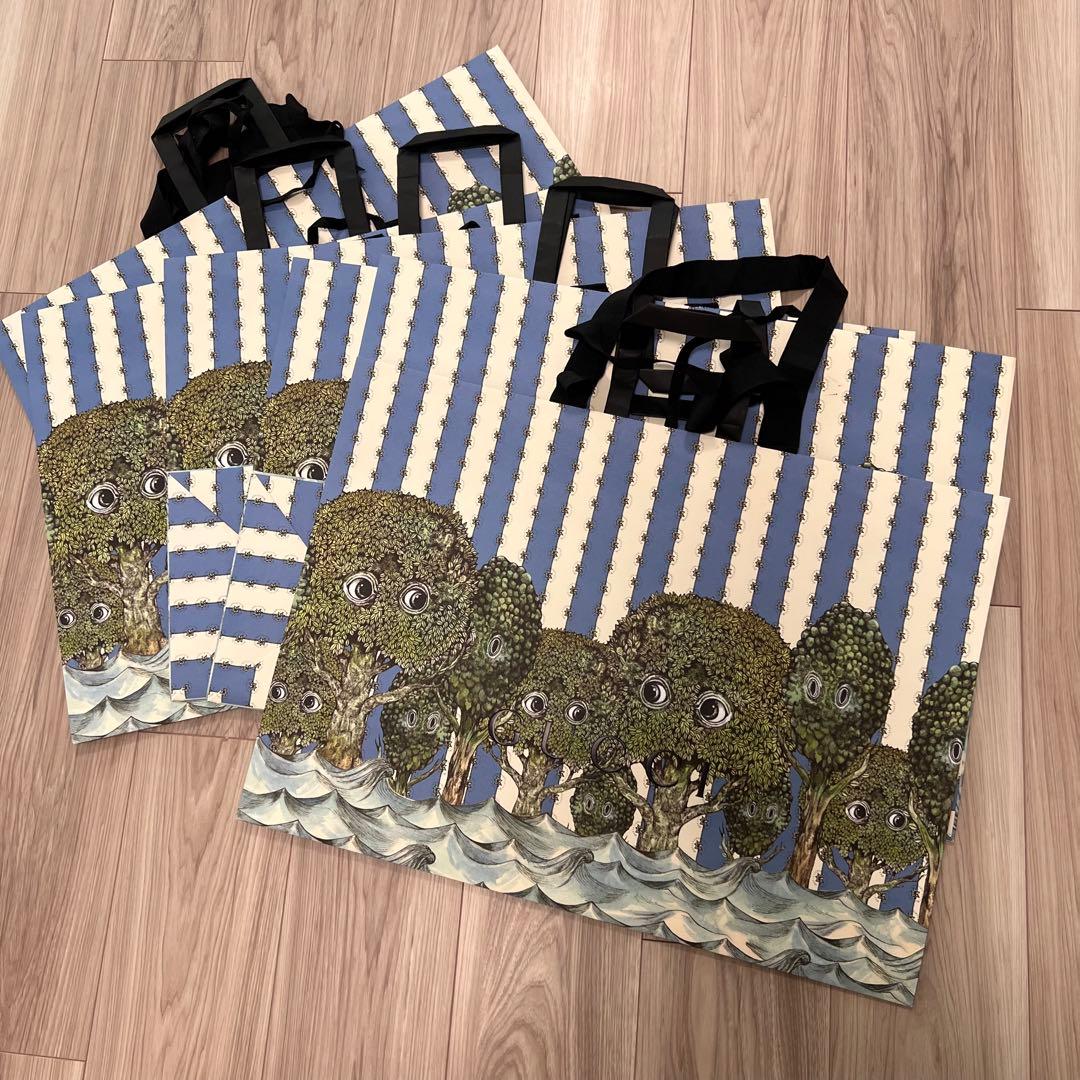 グッチGUCCI×ヒグチユウコ　マチ20cm ショッパー紙袋　ショッピングバッグ